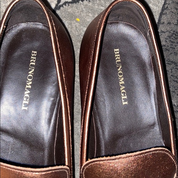 🆕Brunomagli BRONZE PRINTED CALF SKI - Picture 4 of 5